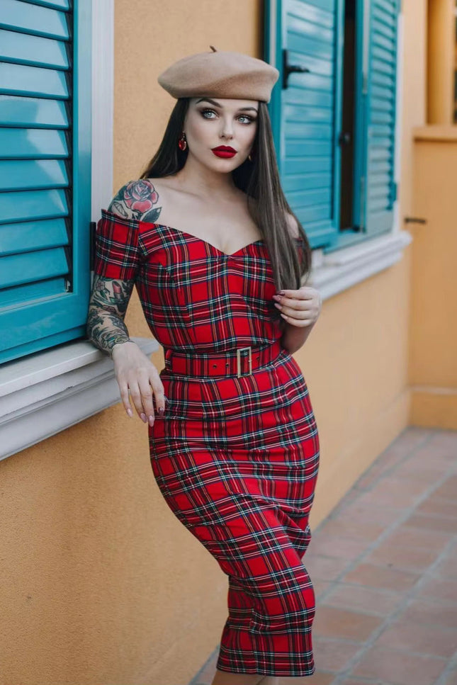 Robe année 50 pin up - Robe Addict