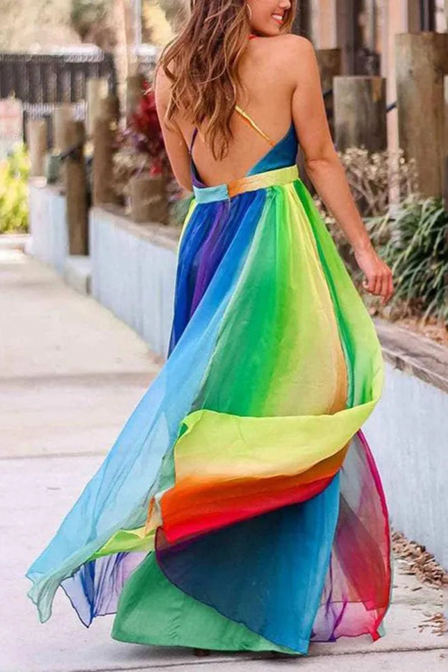 Robe arc en ciel - Robe Addict