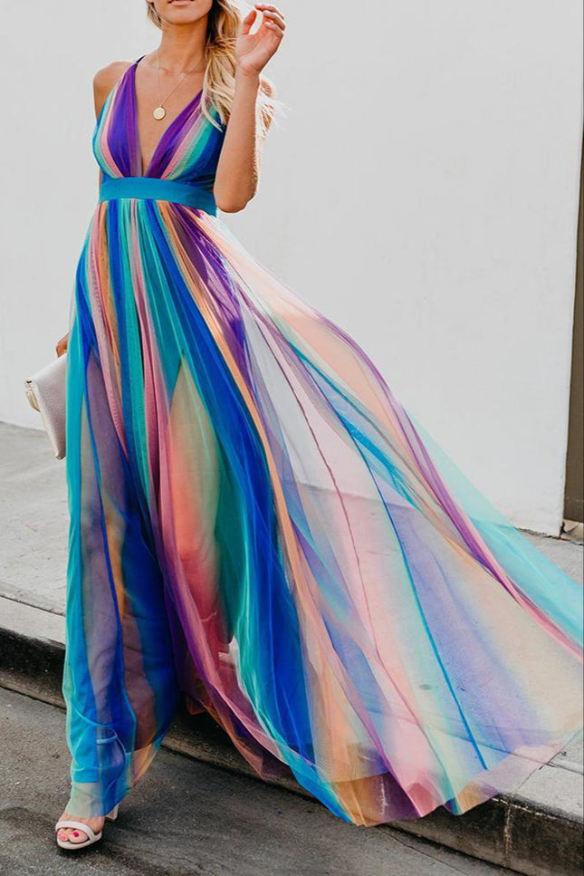 Robe arc en ciel - Robe Addict