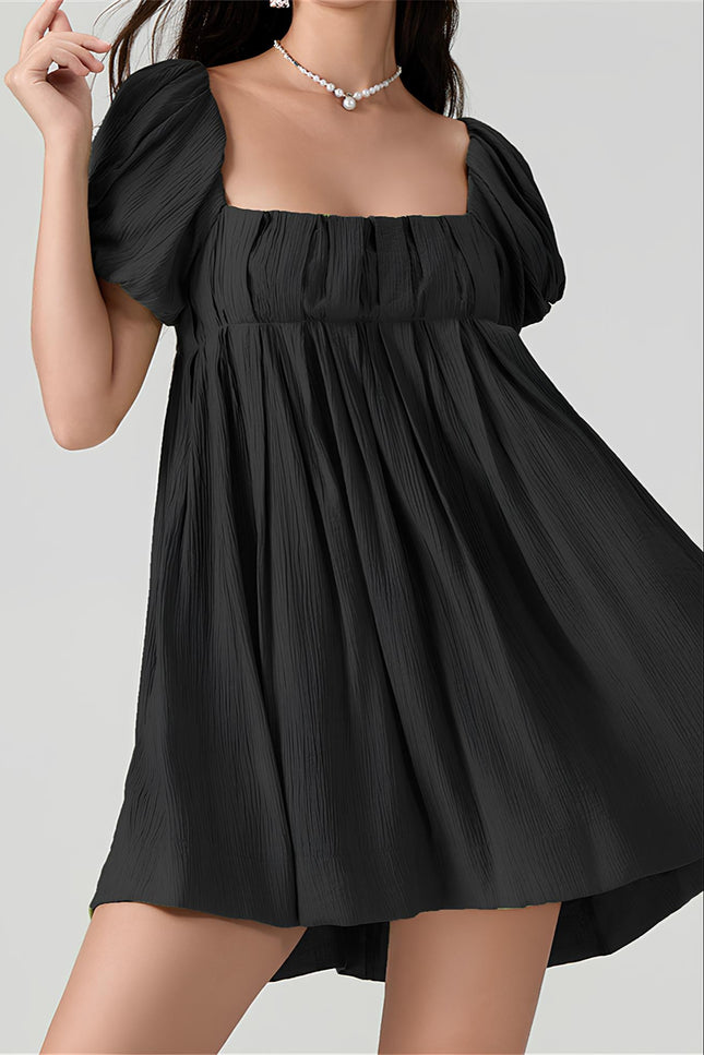 Robe babydoll noir - Robe Addict