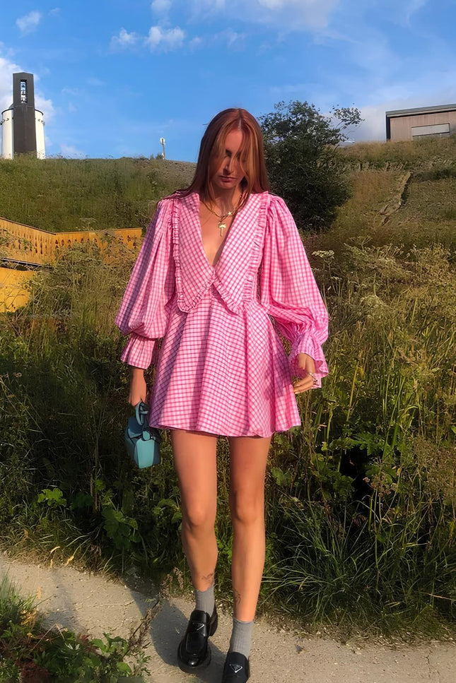 Robe babydoll rose - Robe Addict