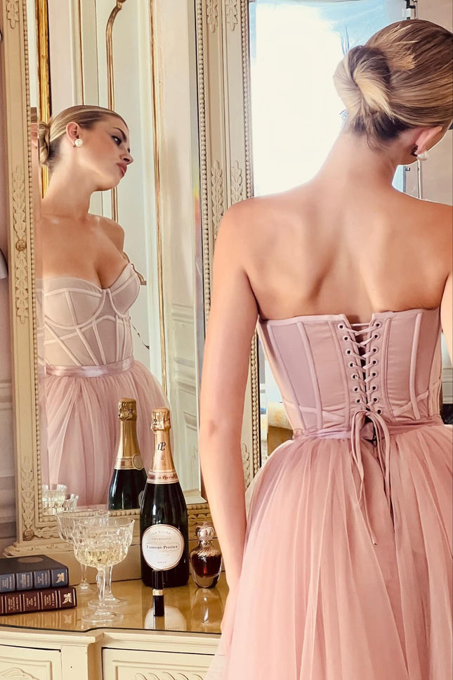 Robe bustier en coeur - Robe Addict