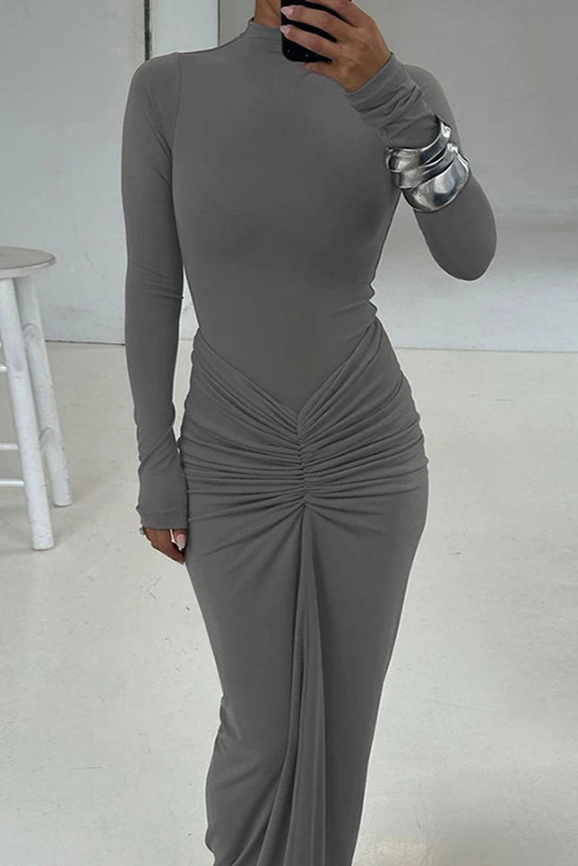 Robe col cheminee - Robe Addict