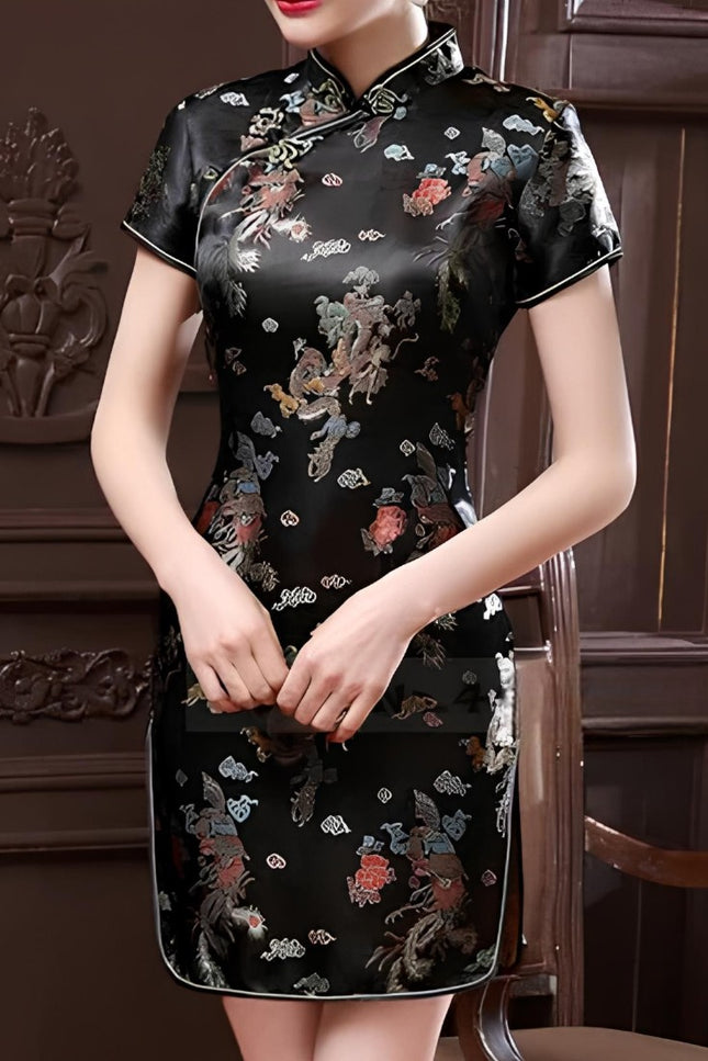 Robe col mandarin - Robe Addict