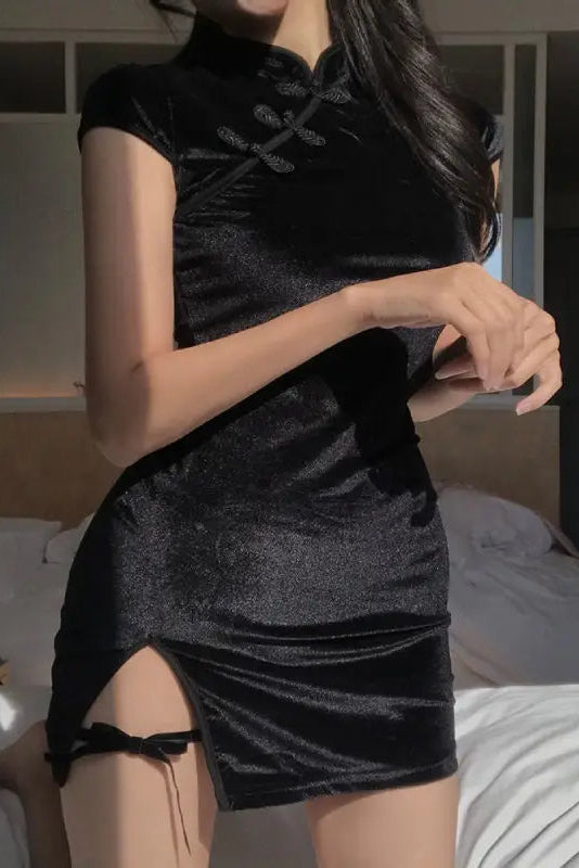 Robe col mao - Robe Addict