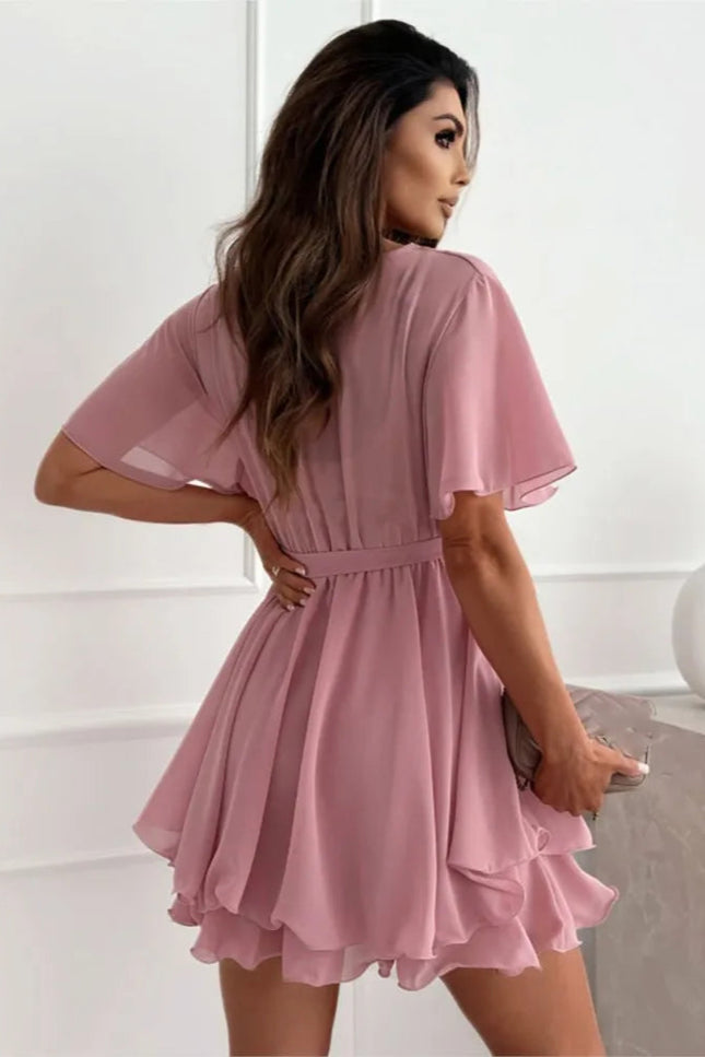 Robe col v fluide - Robe Addict