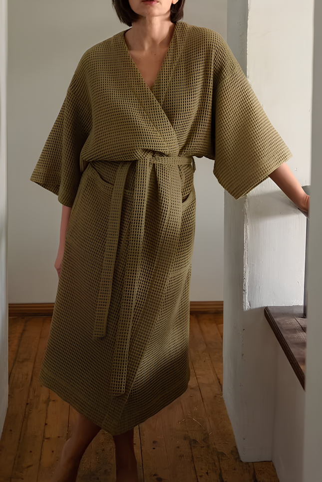 Robe coton gaufré - Robe Addict