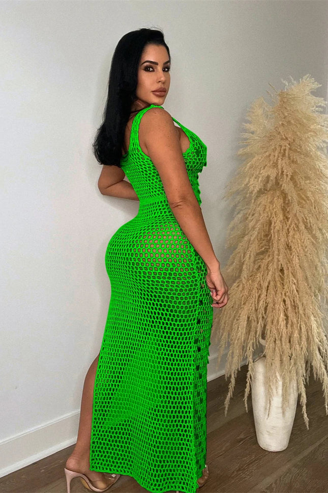 Robe crochet paillette - Robe Addict
