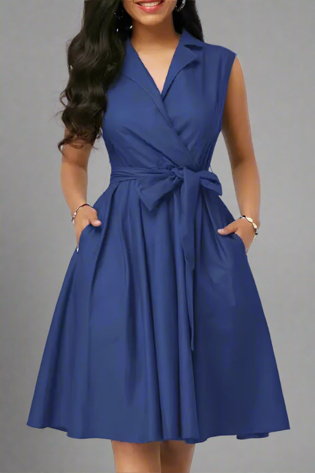 Robe trapèze femme ronde et petite - Robe Addict