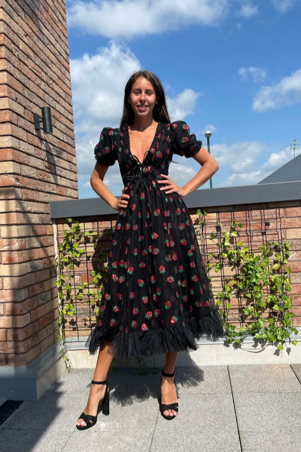 Robe fraise - Robe Addict