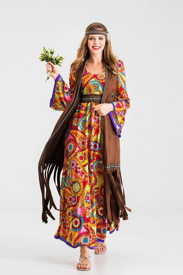 Robe hippie annee 70 - Robe Addict
