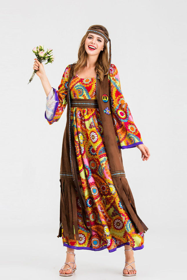Robe hippie annee 70 - Robe Addict