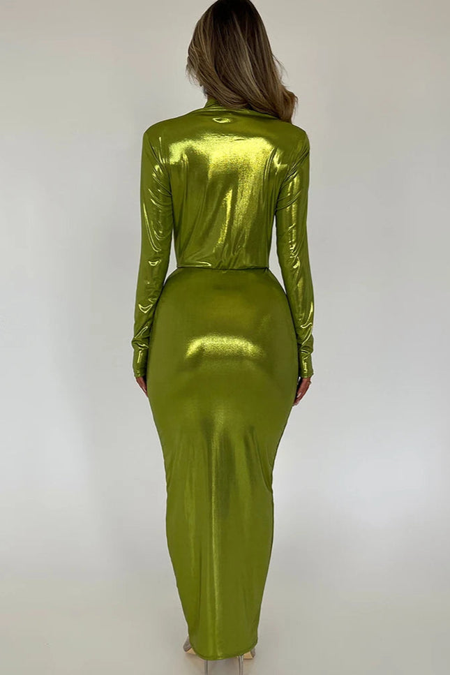 Robe longue irisee - Robe Addict