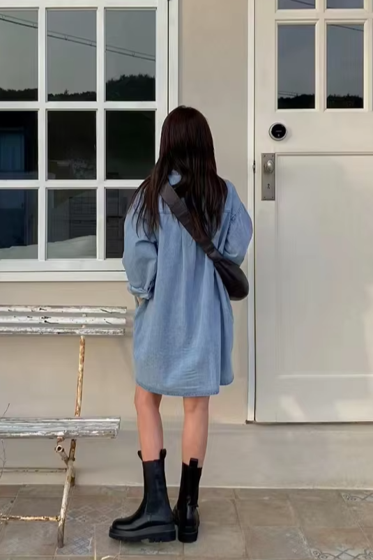 Robe jean oversize - Robe Addict