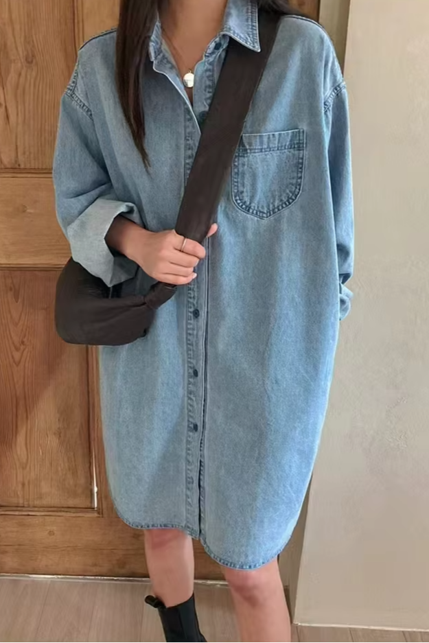 Robe jean oversize - Robe Addict