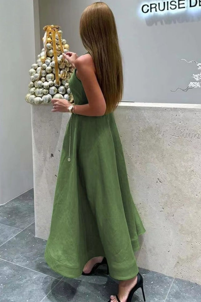 Robe kaki longue - Robe Addict