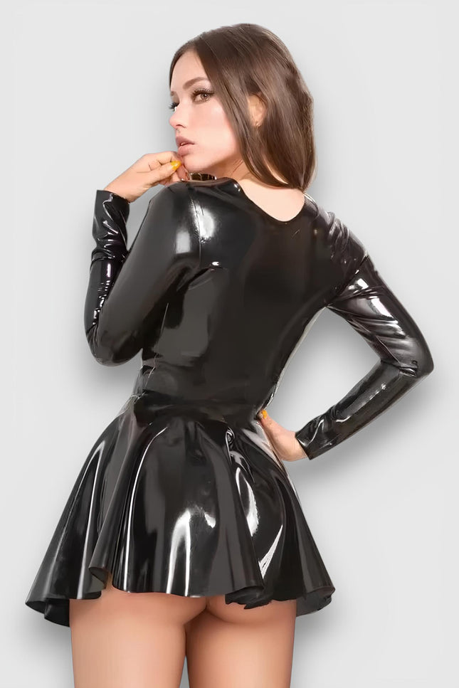 Robe latex transparent - Robe Addict
