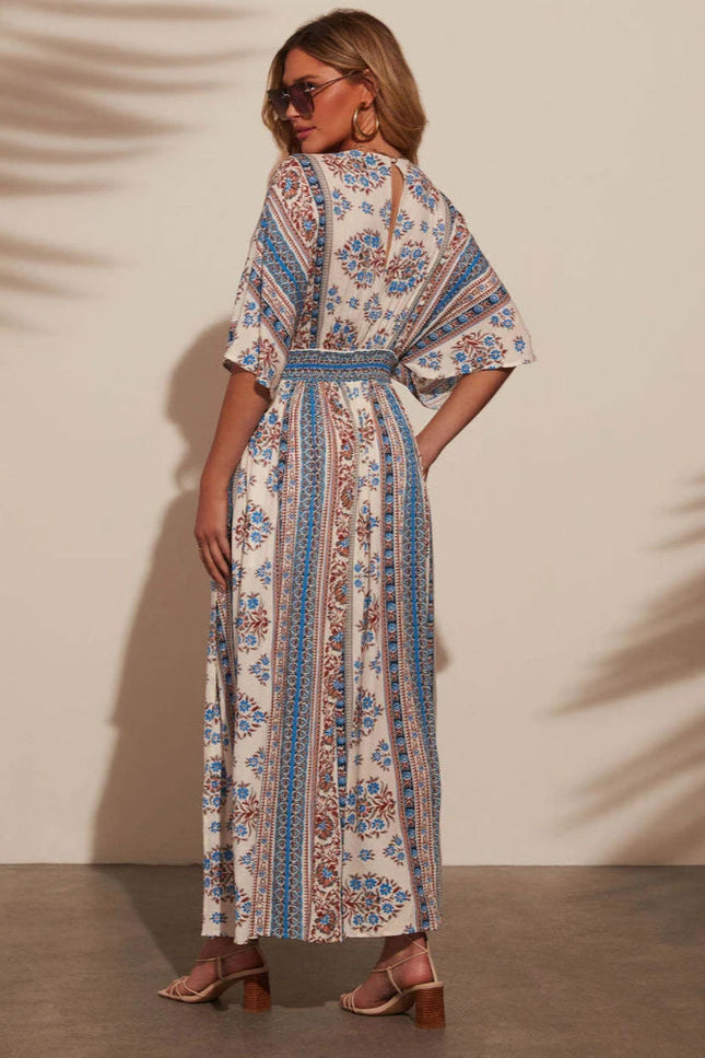 Robe longue foulard - Robe Addict