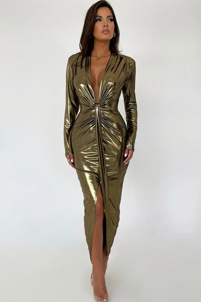 Robe longue irisee - Robe Addict
