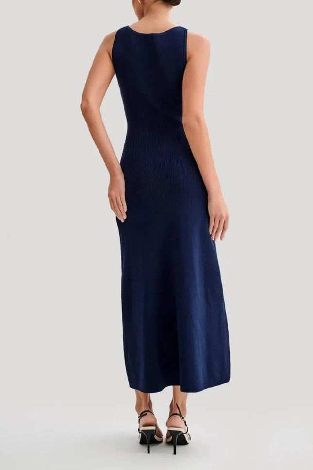 Robe maille boutonné - Robe Addict