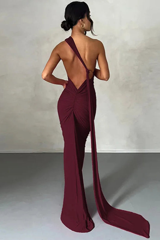 Robe one shoulder - Robe Addict