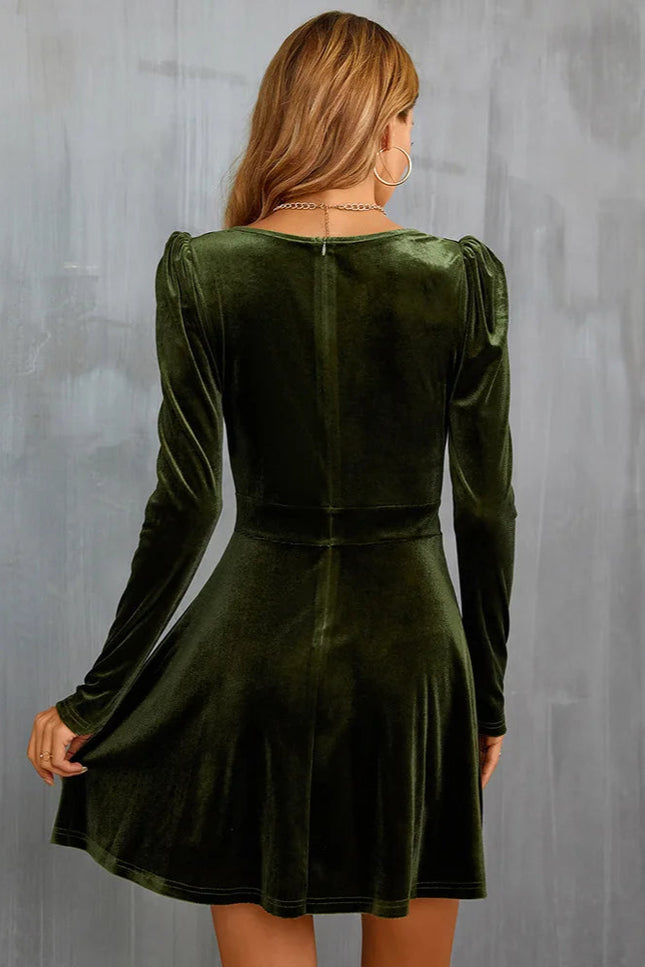 Robe patineuse velours - Robe Addict