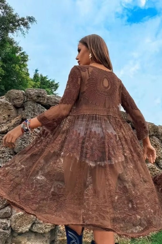 Robe plage transparente - Robe Addict