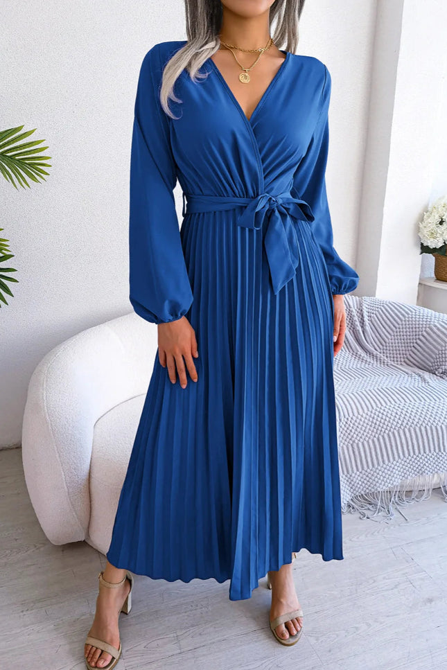 Robe plissée ceremonie - Robe Addict