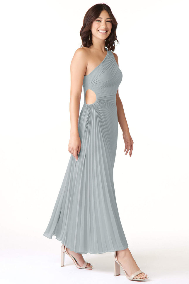 Robe plissée asymétrique - Robe Addict