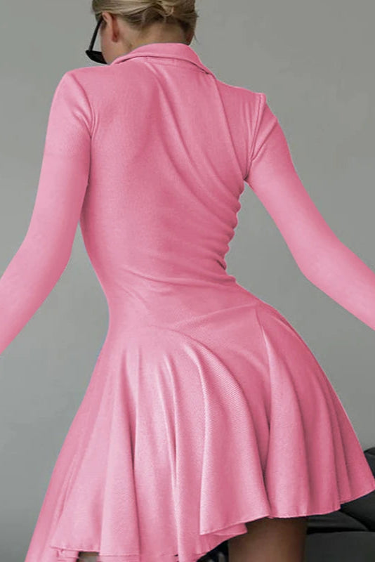 Robe polo rose - Robe Addict