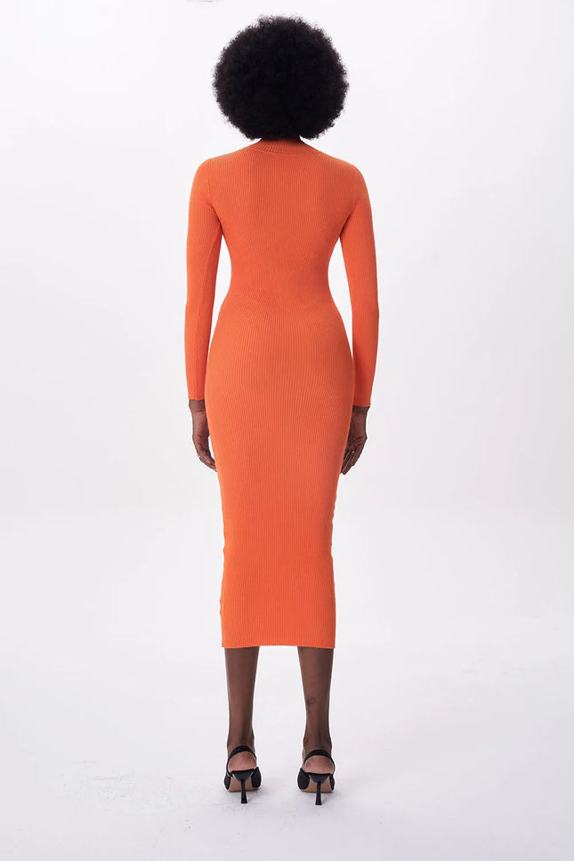 Robe pull orange - Robe Addict