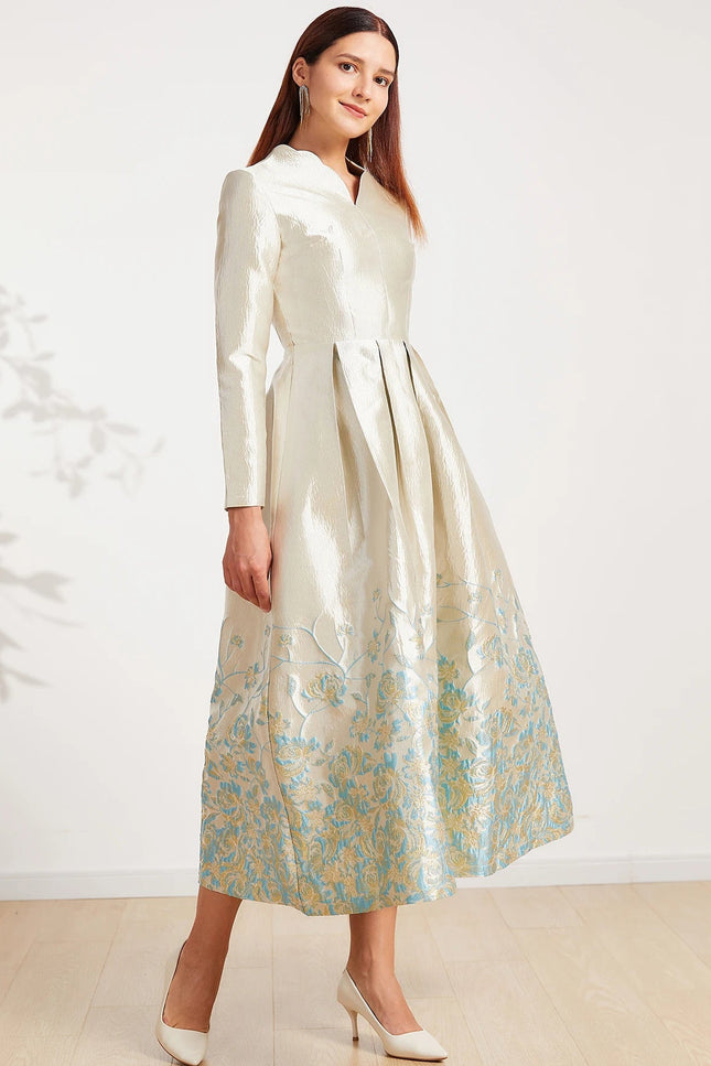 Robe retro blanche - Robe Addict