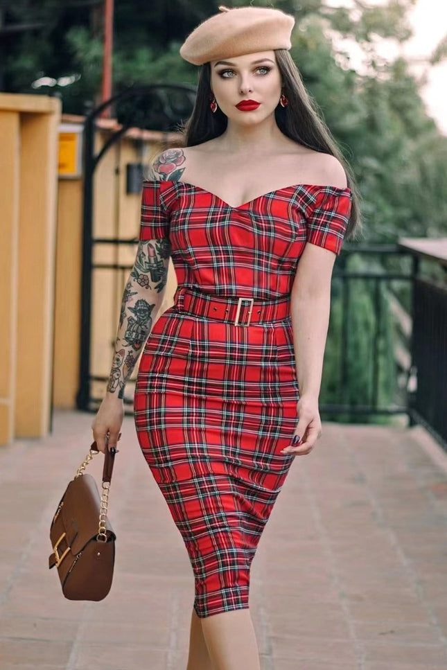 Robe année 50 pin up - Robe Addict