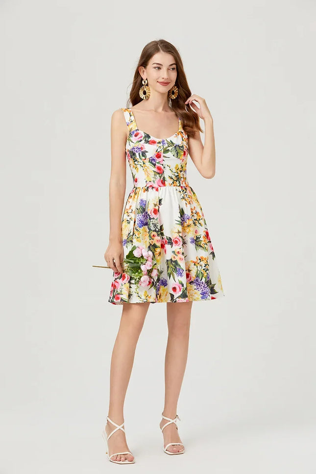 Robe avec coquelicots - Robe Addict