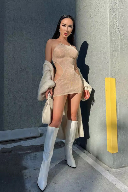Robe avec trou sur le coté - Robe Addict
