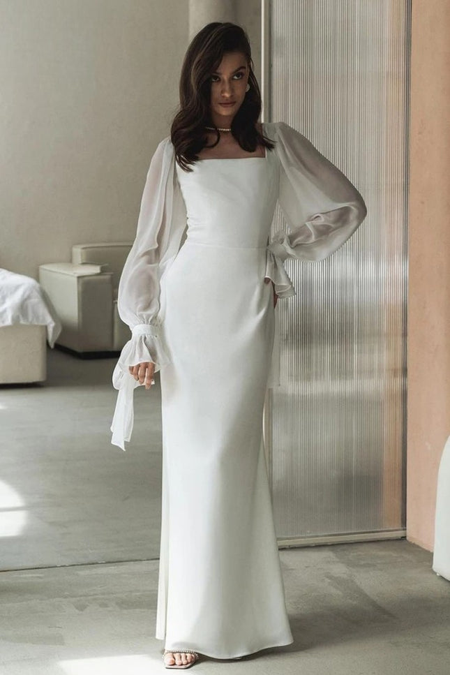 Robe blanche bouffante - Robe Addict