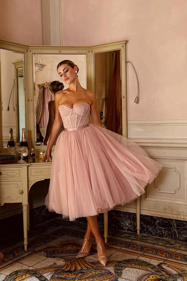 Robe bustier en coeur - Robe Addict