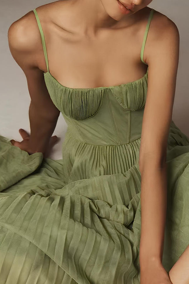 Robe bustier plissée - Robe Addict