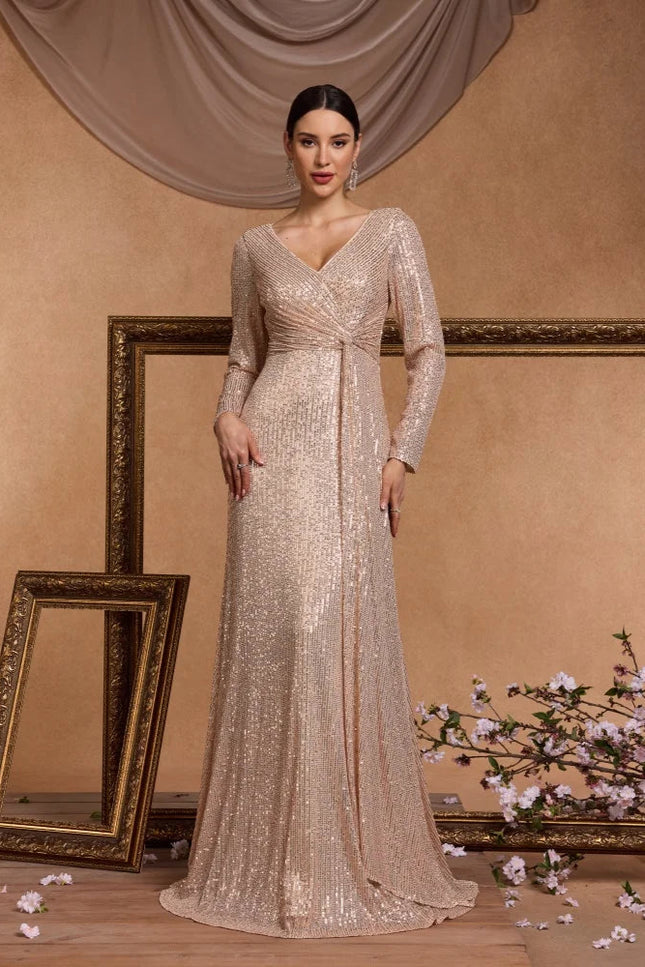 Robe ceremonie cache coeur - Robe Addict