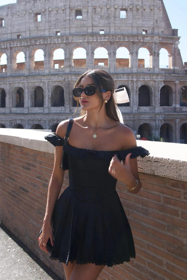 Robe chasuble noire - Robe Addict