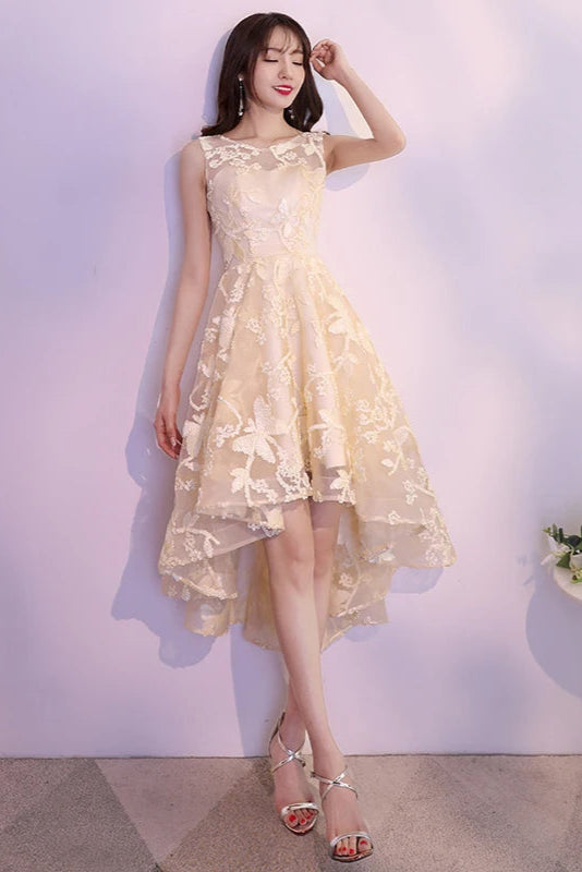 Robe cocktail ecru - Robe Addict