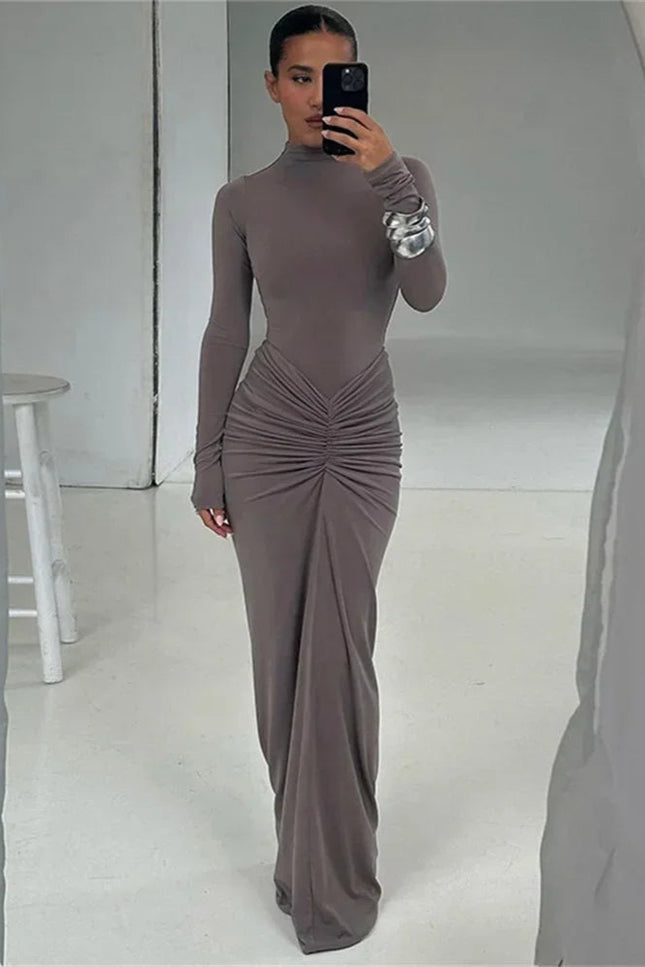 Robe col cheminee - Robe Addict