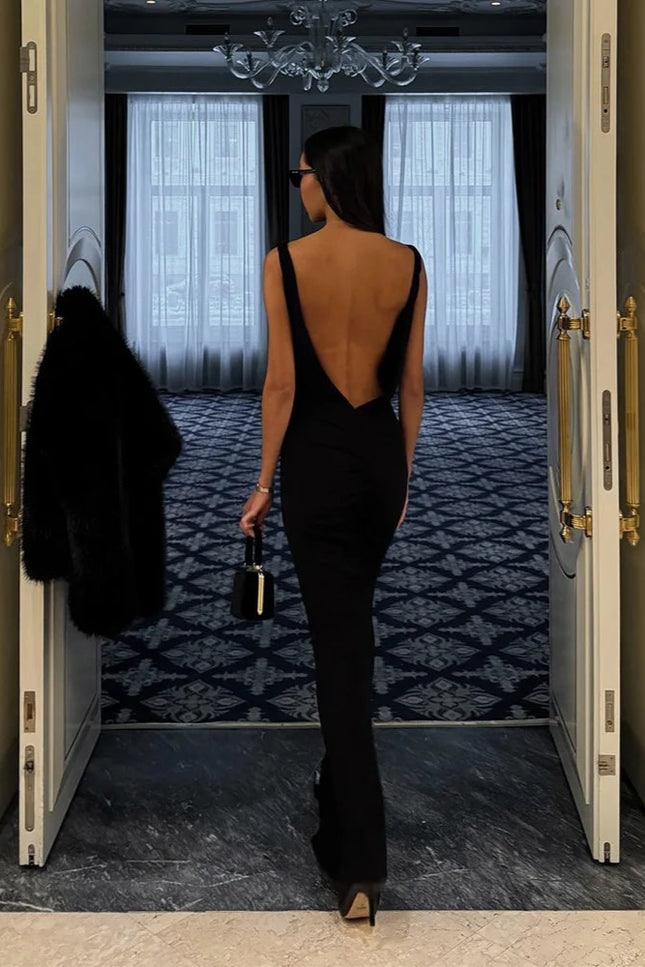 Robe décolleté dans le dos - Robe Addict