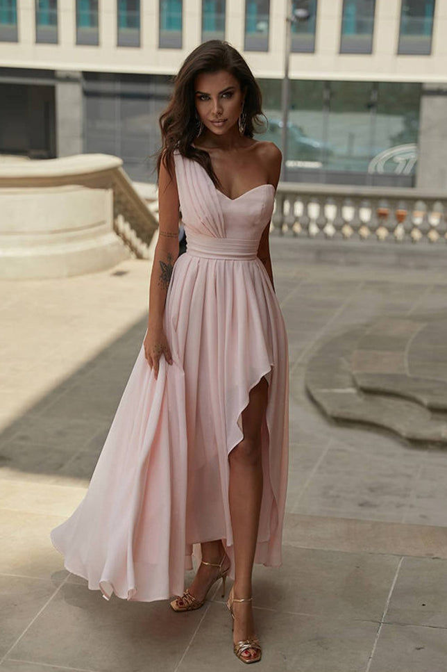 Robe demoiselle d'honneur rose cannelle - Robe Addict