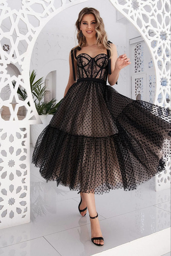 Robe dentelle décolleté - Robe Addict
