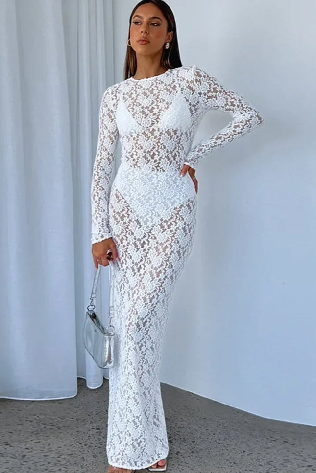 Robe en dentelle vintage - Robe Addict