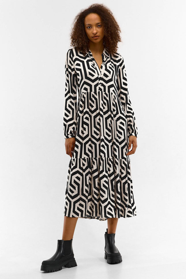 Robe en noir et blanc - Robe Addict