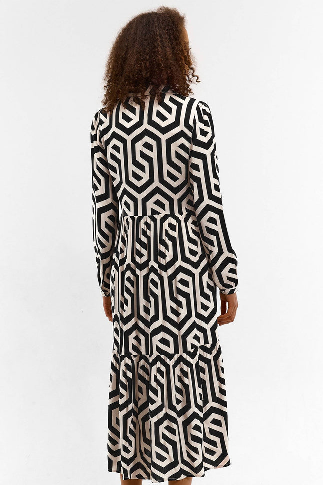 Robe en noir et blanc - Robe Addict