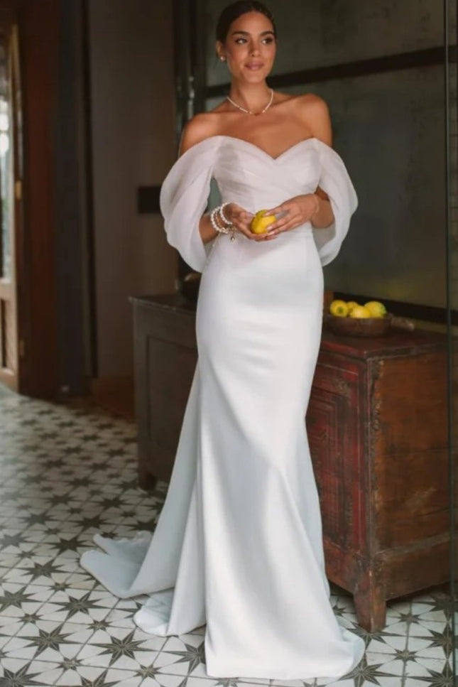 Robe en voile blanche - Robe Addict