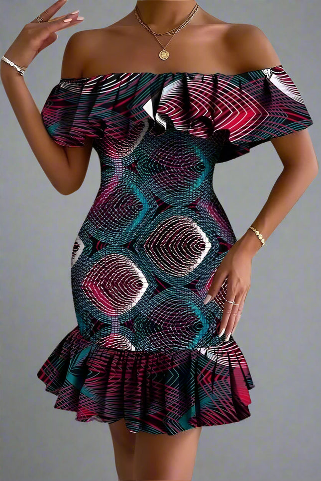 Robe en pagne africain - Robe Addict